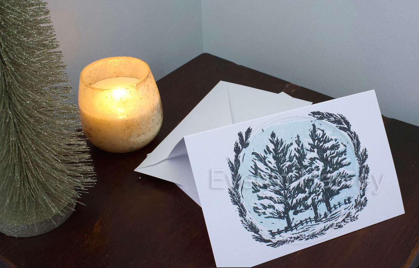 Winter Holiday Note Cards