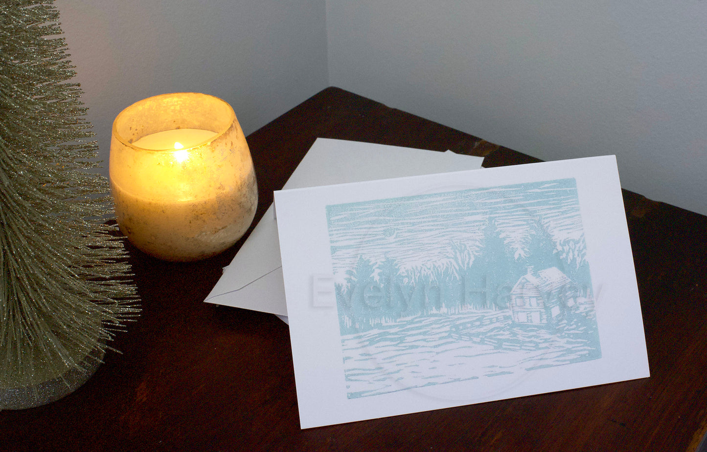 Winter Holiday Note Cards